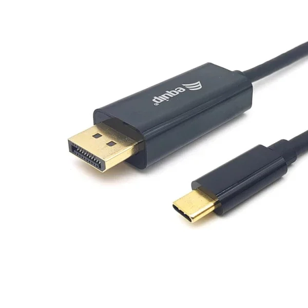 Cabo EQUIP USB-C p/ DISPLAYPORT M/M 1m 4K/60HZ ABS SHELL
