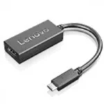 Cabo Adaptador Type-C p/ VGA M/F Lenovo Preto