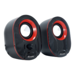 Colunas Equip Life 2.0 USB 6W Preto/Vermelho