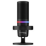 Microfone HyperX DuoCast RGB USB Preto