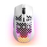 Rato Steelseries Aerox 3 (2022) RGB Wireless/Bluetooth Branco