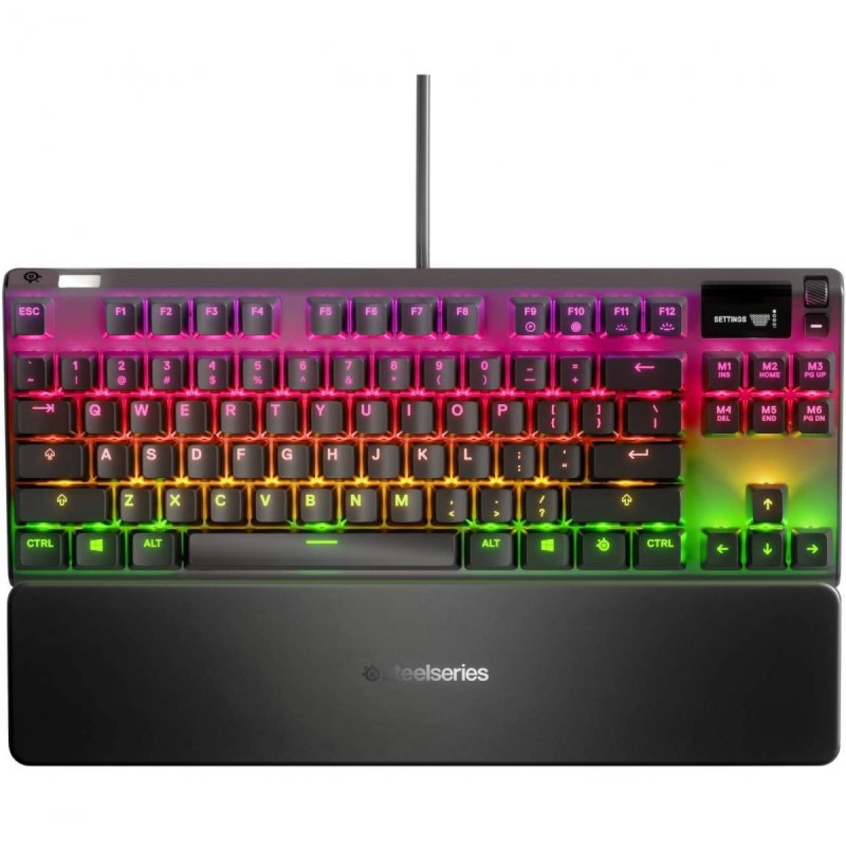 SteelSeries Apex 7 TKL Gaming Mechanical Keyboard, Black (64758)