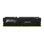 Memória RAM Kingston 8GB Ram 5200MT/s DDR5 CL36 Dimm Fury Beast Black Expo
