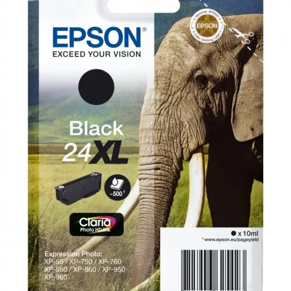 Tinteiro Epson 24 XL Preto