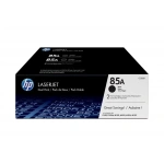 Conjunto HP Duplo de Toner LaserJet Original 85A Preto