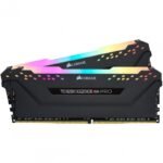 Memória RAM Corsair 32GB (2x16GB) DDR4-3600 VENGEANCE RGB PRO Black