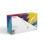 Suporte de Mesa Tooq Duplo Tilt e Giratório c/mola 17" a 32" Max. 9Kg Branco - Image 8