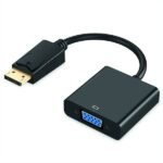 Cabo Adaptador Ewent DisplayPort p/ VGA M/F 0.15m