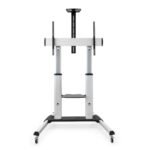 Suporte Móvel Tooq PARTENON 60" a 100" Máx. 100Kg Prateado - Image 2