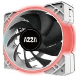 Ventoinha Eurotech 120MM RGB RING LED FICHA 3PIN+4PIN WHITE