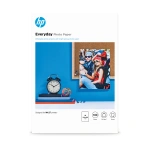 Papel Fotográfico HP Everyday Glossy Photo Paper-100 sht/A4/210 x 297 mm