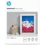 Papel Fotográfico HP Advanced Brilhante 127x178 mm (25 folhas)