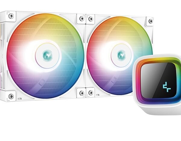 Water Cooler CPU DeepCool LS520 A-RGB 240mm PWM Branco
