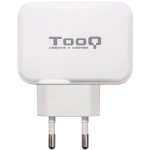 Carregador Tooq Duplo USB-C + USB-A 27W Branco