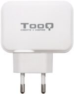 Carregador Tooq Duplo USB-C + USB-A 27W Branco