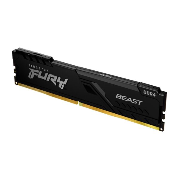 Memória RAM Kingston Fury Beast 32GB (1x32GB) DDR4-3200MHz 2R CL16 Preta