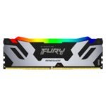 Memória RAM Kingston Renegade RGB 16GB (1x16GB) DDR5-6400MHz CL32 Prateada