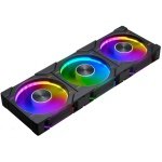 Ventoinha 120mm Phanteks D30 PWM D-RGB Preto (Pack 3)