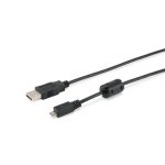Cabo EQUIP USB 2.0 Tipo A para Micro-B 1,8 m Preto