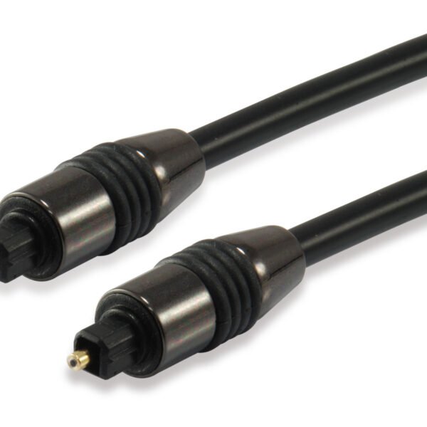 Cabo de áudio EQUIP digital SPDIF óptico TOSLINK 147921 1,8 m