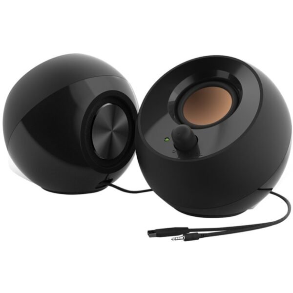 Colunas Creative Pebble 2.0 Preto