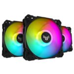 Ventoinha 120mm Asus TUF Gaming TF120 ARGB 1900RPM 3 Pinos (3-Pack)