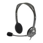 Headset Logitech H111 Stereo Cinza