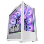 Caixa E-ATX Mars Gaming MC-ULTRA XXL ARGB Vidro Temperado Branca - Image 2