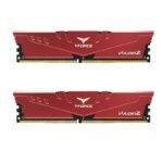 Memória RAM Team Group T-Force Vulcan Z 32GB (2x16GB) DDR4 3600MHz CL18 Vermelha
