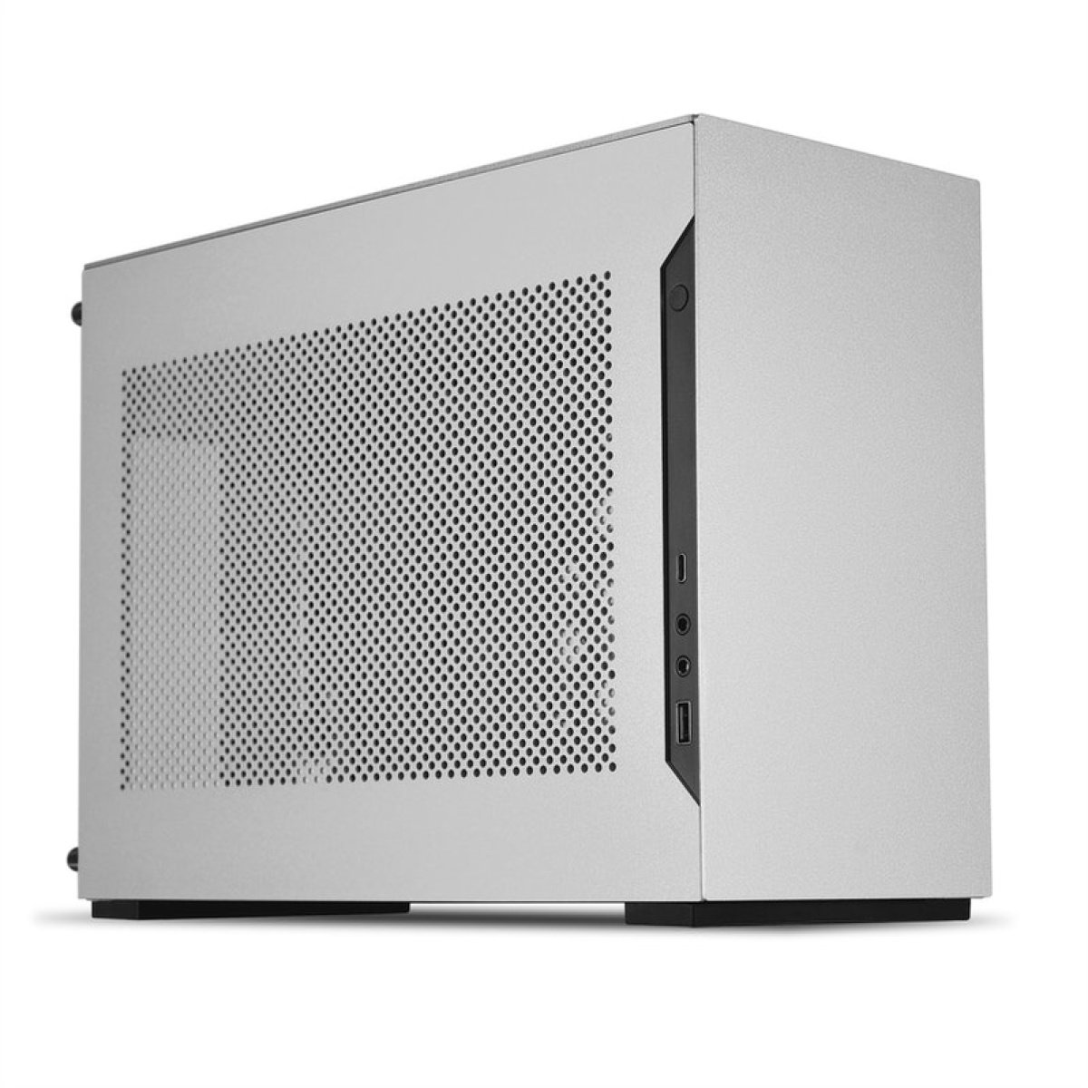 Caixa Mini-ITX Lian Li x Dan Cases A4-H2O A4 PCIE4.0 Silver - Image 1