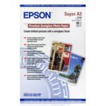 Papel Epson Photo Premium Semi-Glossi A3+ 250g/m² 20 Folhas