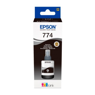 C13t774140 Tinteiro Epson Original T7741 Pigment Black Ink Bottle Preto - Image 1