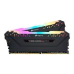 Memória RAM Corsair Vengeance RGB Pro 32GB (2x16GB) DDR4 3200MHz CL16 Preta