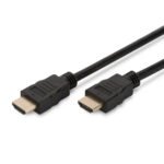 Cabo HDMI Ewent EC1301 SOHO High-Speed c/ Ethernet 1.8m Preto