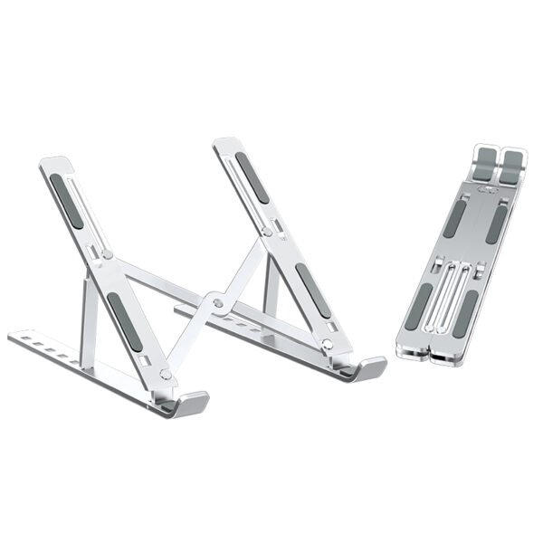Suporte Ewent EW1266 Aluminum Folding Laptop Stand Cinza