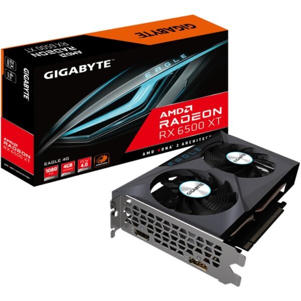Placa Gráfica Gigabyte Radeon RX 6500 XT Eagle 4G GDDR6