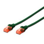 Cabo de Rede Ewent IM1009 Patch Cable CAT 6 UTP 1m Verde