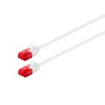 Cabo de Rede Ewent IM1037 CAT.6 U/UTP Slim 100% Cobre 1m Branco