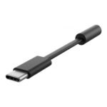 Cabo Adaptador Type-C p/ 3.5mm Microsoft Surface Preto