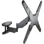 Suporte de Parede Tooq Tilt e Giratório 3 Pivots 23' a 55' Max. 30kg Preto