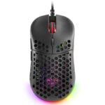 Rato Mars Gaming MM55 RGB Preto