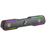 Soundbar Mars Gaming MSBX RGB 10W RMS Bluetooth Preta
