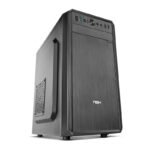 Caixa Micro-ATX Nox Lite 030 Preta com Fonte Alimentação 500W