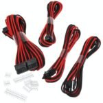 Kit de Expansão Phanteks Cabos Sleeved 50cm Preto / Vermelho