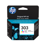 Tinteiro HP Original 303 Tricolor