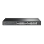 Switch TP-Link TL-SL2428P JetStream 24 Portas 10/100Mbps + 4 Portas Gigabit Smart Managed PoE+ Rack Mountable