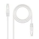 Cabo de Rede Nanocable RJ45 UTP CAT.5E AWG24 5m Branco