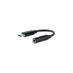 Nanocable cabo de áudio 0,11 m 3.5 mm USB Type-C Preto