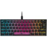 Teclado Mecânico Corsair K65 Mini 60% RGB Cherry MX Red (PT)