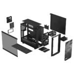 Caixa E-ATX Fractal Design Meshify 2 Lite Black TG Light Tint - Image 8